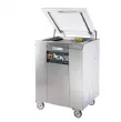 Machine sous vide inox sur roulettes